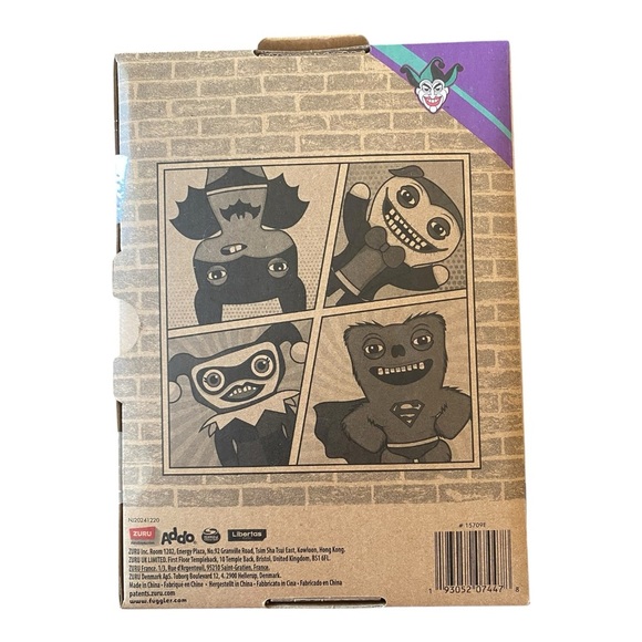 Fuggler x DC Comics THE JOKER Plush Funny Ugly Monster Collectible Toy NEW - Picture 2 of 5